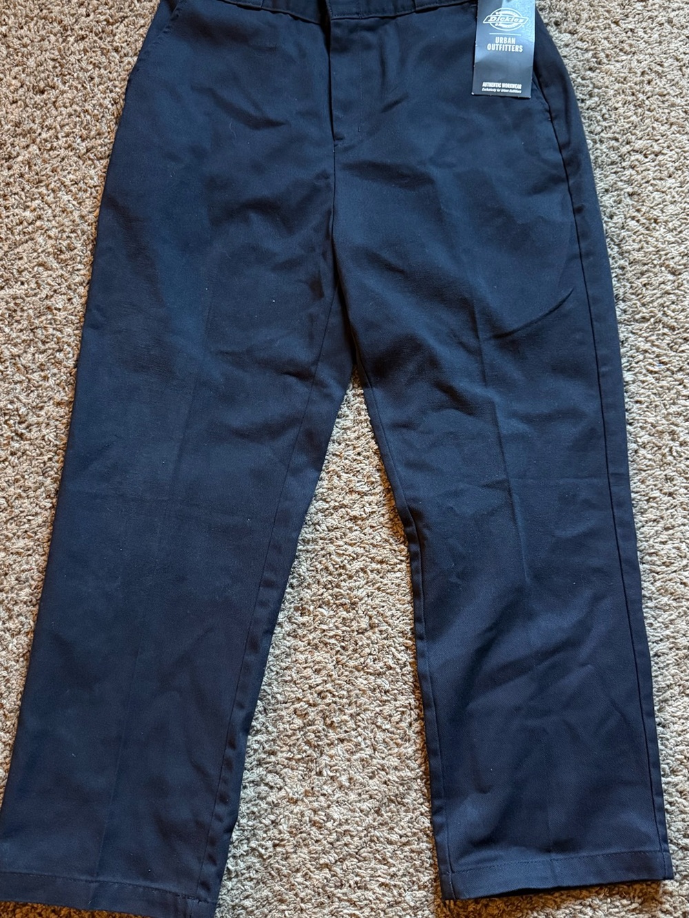 Dickies Men’s Straight-Leg Black Work Chinos